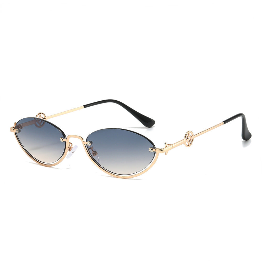 Elegante Katzenauge Verschreibung Brille Brehn