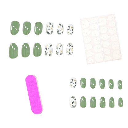 Florale Designs Nagelkunst Set Brehn
