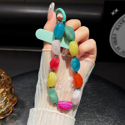 Vibrant Beaded Charm Schlüsselhalter Brehn