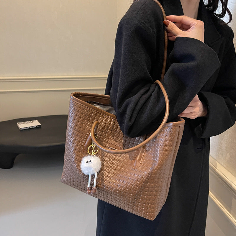 Gewebte gemusterte Schultertasche Brehn