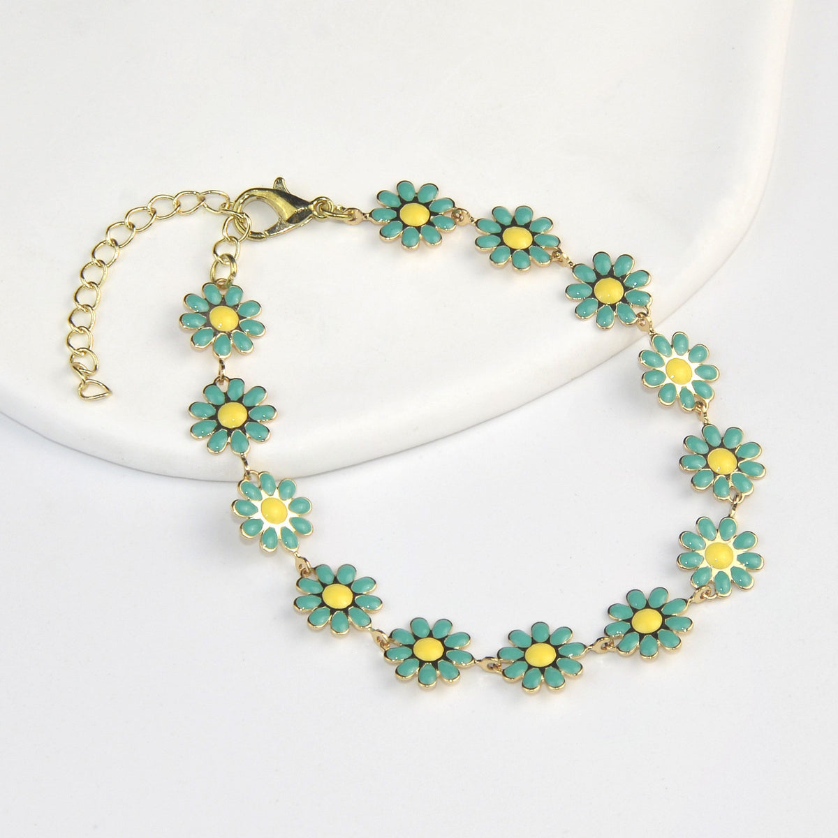 Floral Charm Bracelet Brehn