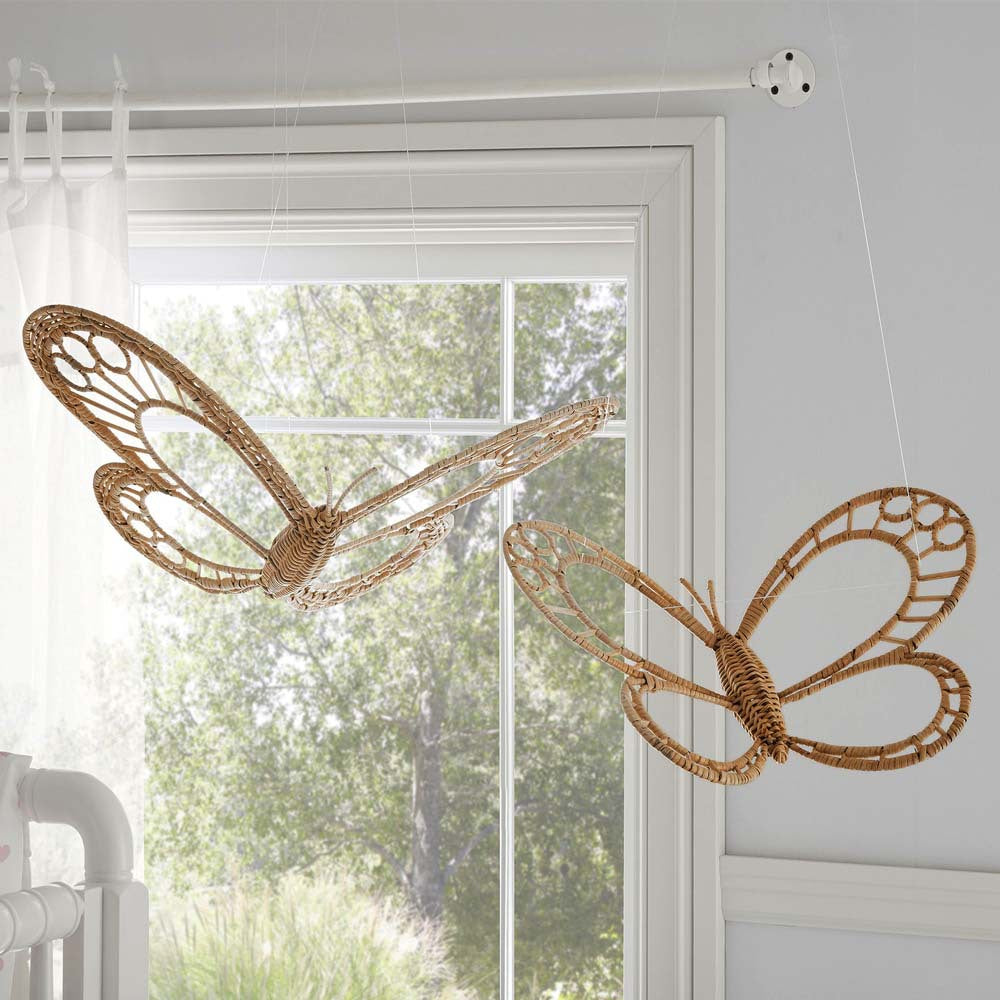 Dekorativer Wandbehang im Schmetterlingsdesign Brehn