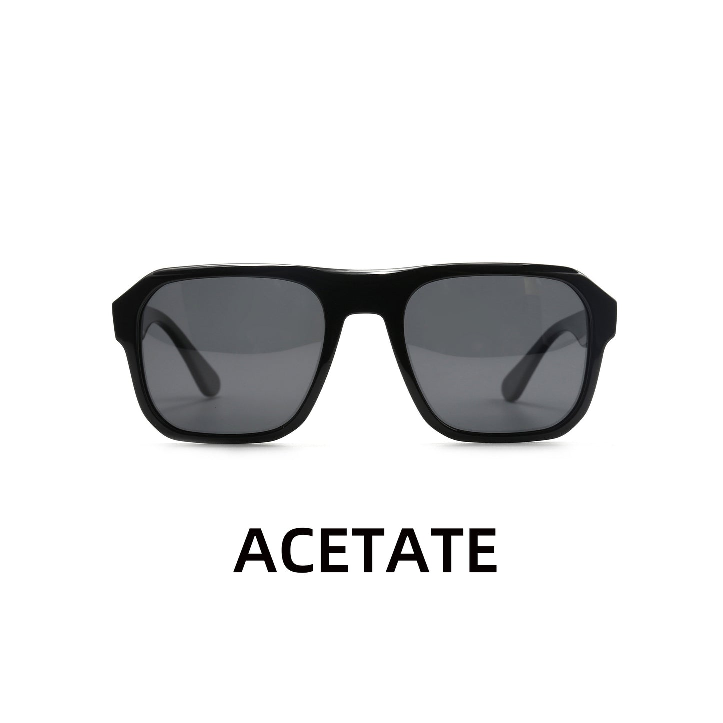 Damen Modische Sonnenbrille mit angesagtem eckigem Design und Farbverlauf Brehn