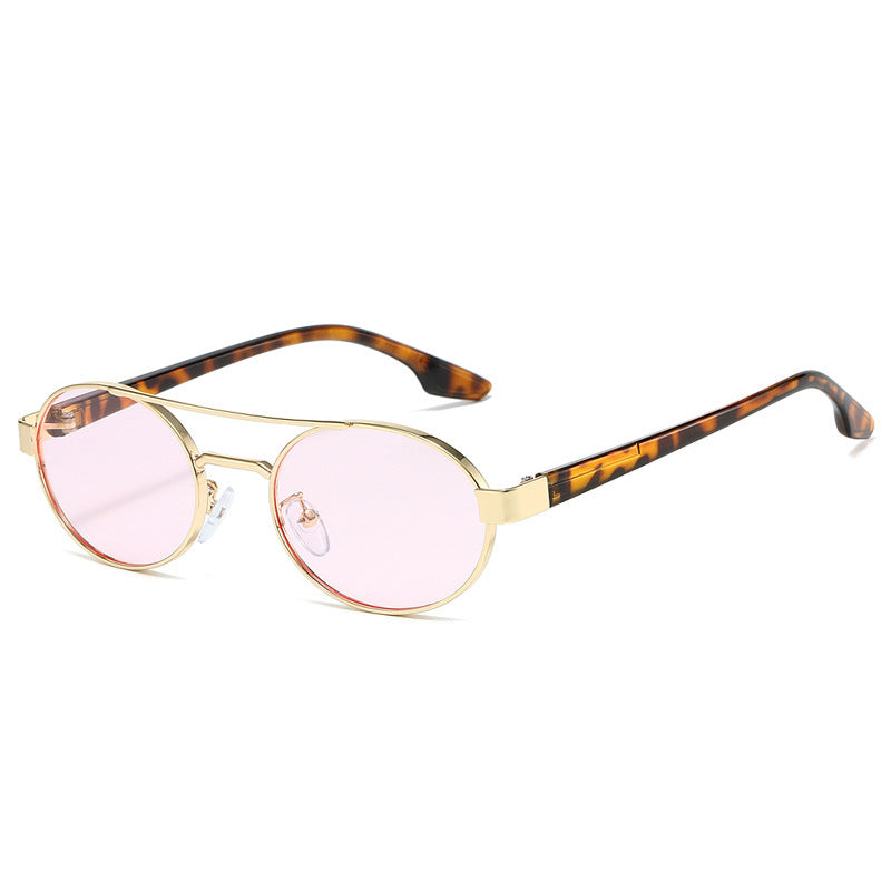 Retro-inspirierte runde Rahmen Sonnenbrille Brehn
