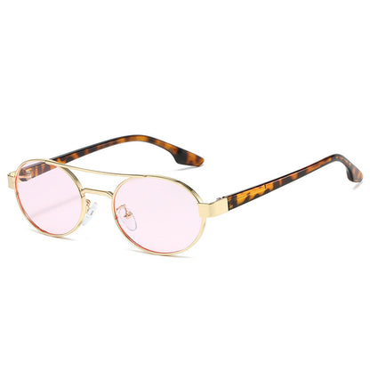 Retro-inspirierte runde Rahmen Sonnenbrille Brehn