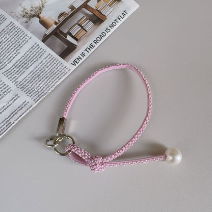 Elegante geknotte Perlenarmband-Band Brehn