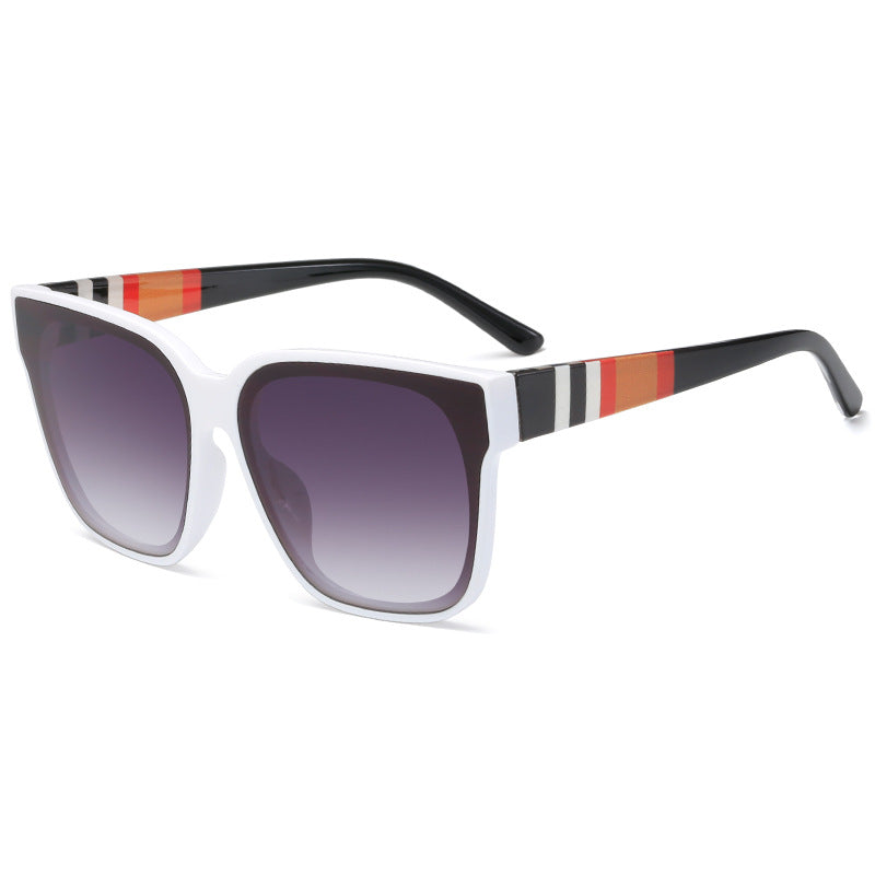 Damen modische Sonnenbrille mit markantem Oversized-Rahmen und UV-Schutz Brehn