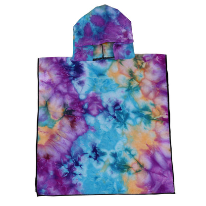 Fluffy Badeponcho mit Kapuze Brehn