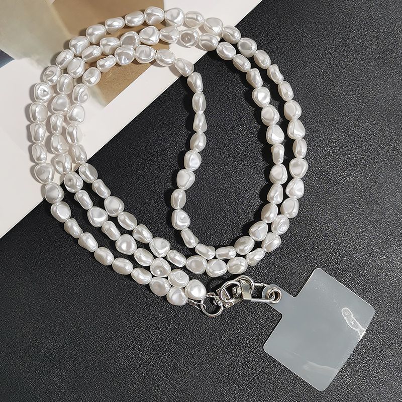 Elegante mehrschichtige Perlenkette Brehn