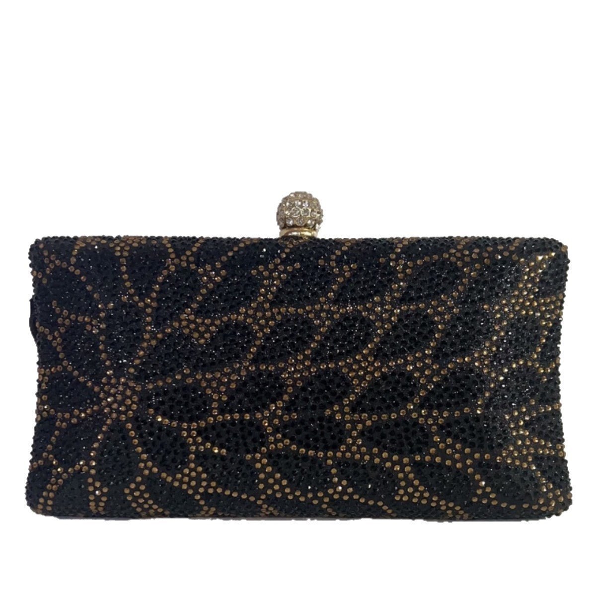 Rhinestone-beschichtete Clutch