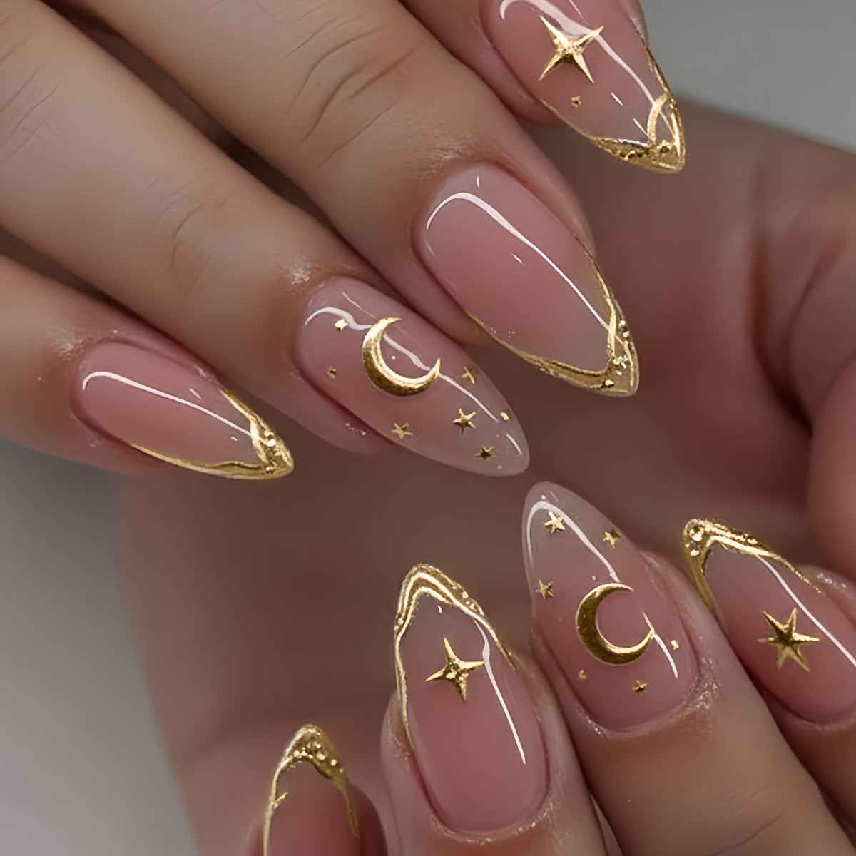 Celestial Themed Nail Art Kit Brehn