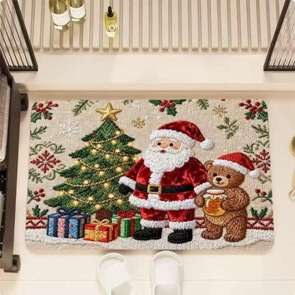 Weihnachtlich dekorative Matte