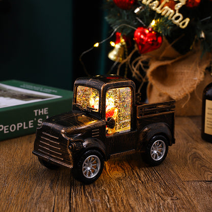 Festliche Weihnachtsauto Dekoration Brehn