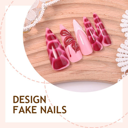 Kunstnagelset mit extravaganten Designs Brehn