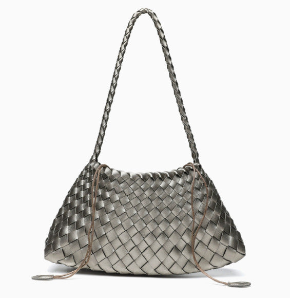 Texturierte Gewebte Schultertasche Brehn