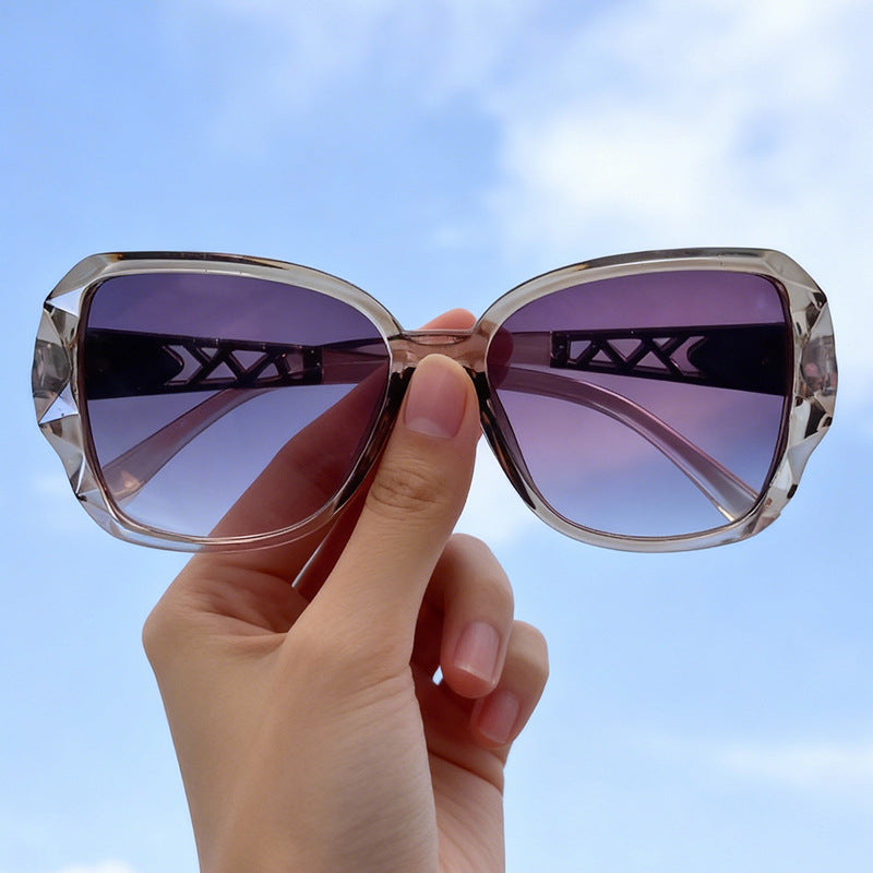 Modische Oversized Quadratische Sonnenbrille Brehn