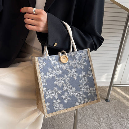 Elegante florale bestickte Tasche