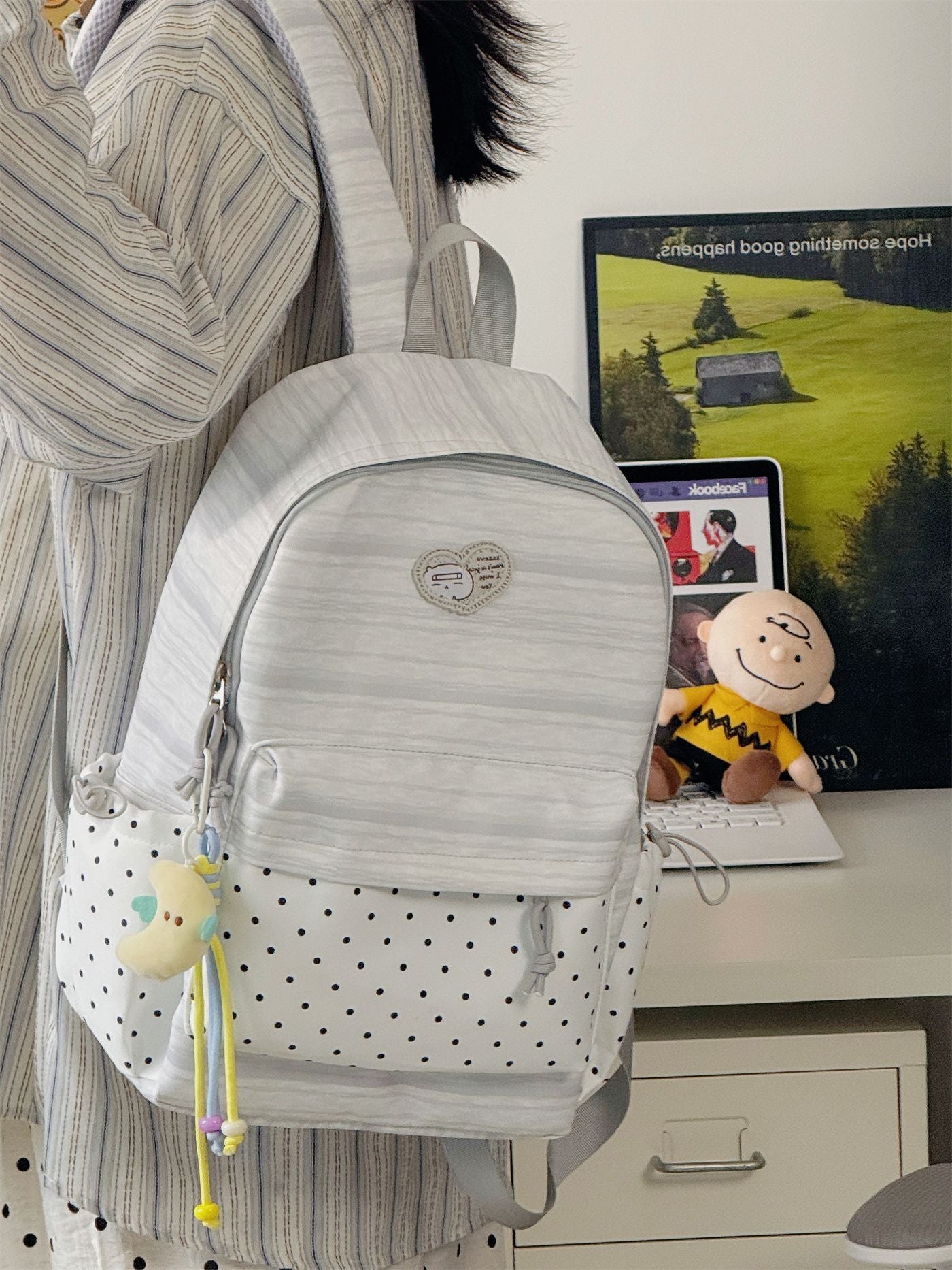 Leichter Mehrfach-Taschen Wanderschulrucksack