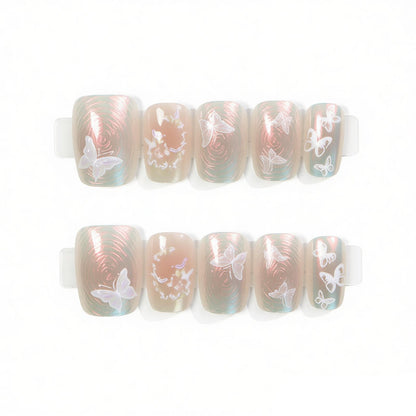 Elegantes Schmetterling-Nagelkunst-Set Brehn