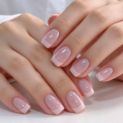Premium Französische Spitzen-Nagelerweiterungen Brehn