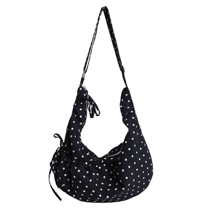 Punktemuster Schultertasche