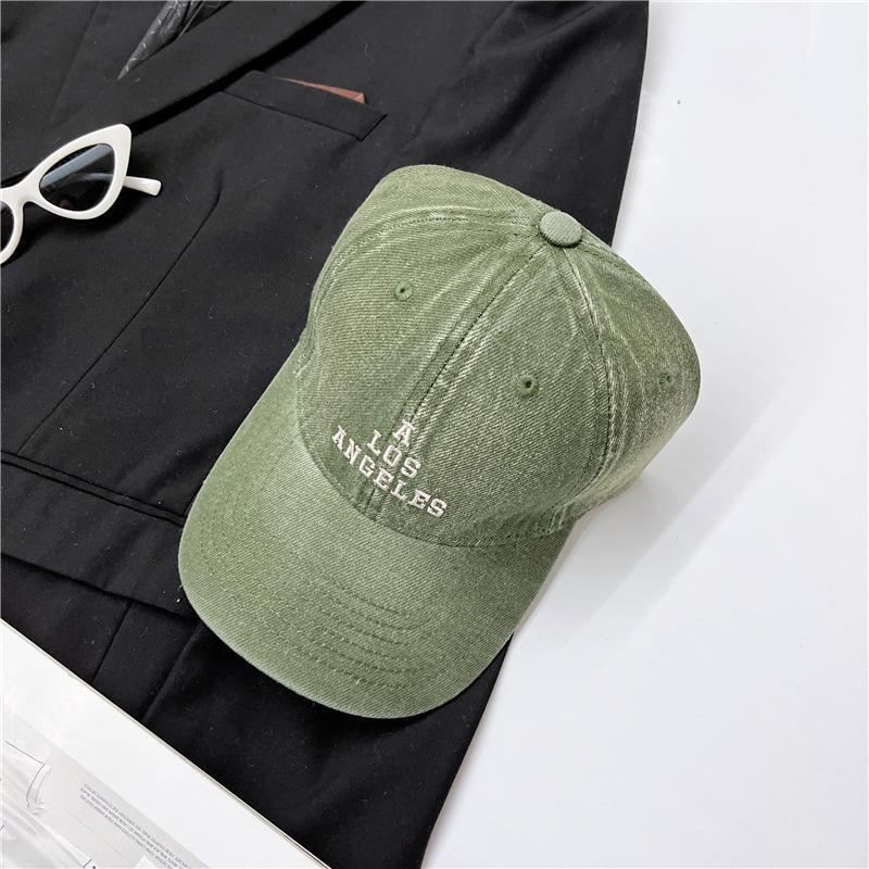 Damen Vintage Denim Baseball Cap Brehn
