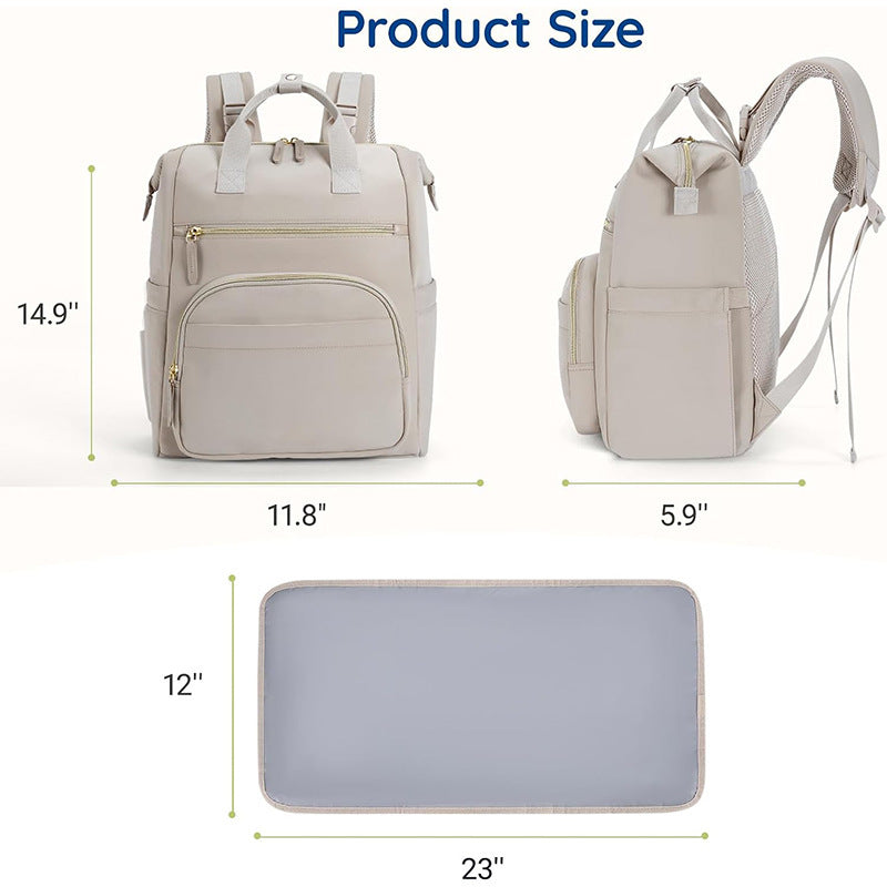 Multifunktionaler Rucksack mit Abnehmbarer Organizer-Tasche Brehn