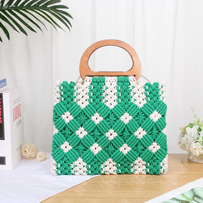 Handgeknüpfte Makramee Tasche Brehn