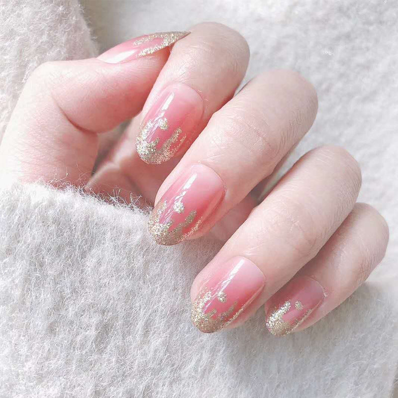 Elegante glänzende Press-On-Nagelspitzen Brehn