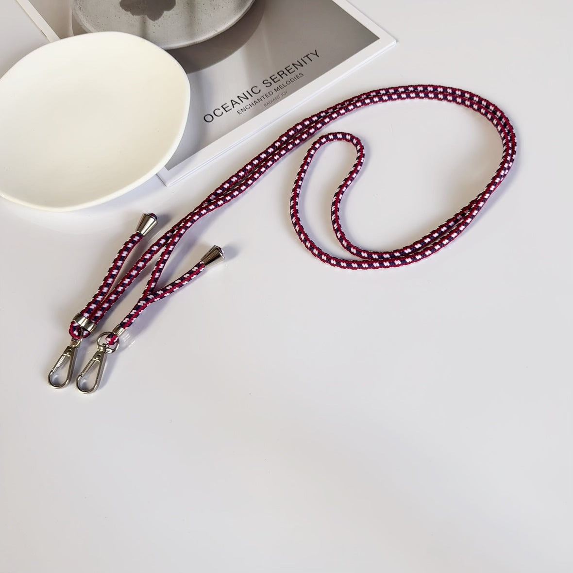 Verstellbare Lanyard mit doppelten Clips Brehn