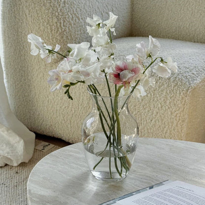 Dekorat vase aus glas