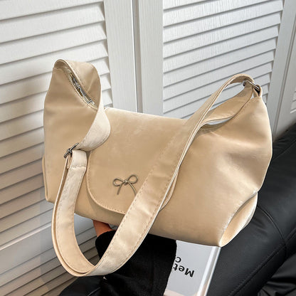 Elegante Samt Schultertasche