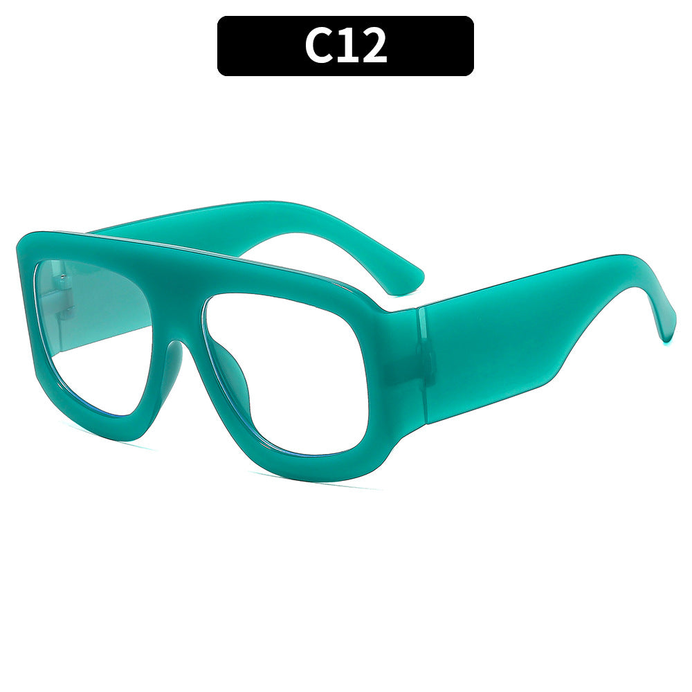 Modische Chunky-Frame-Sonnenbrillen