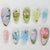 Künstlerisches Floral Nageldesign Kit Brehn