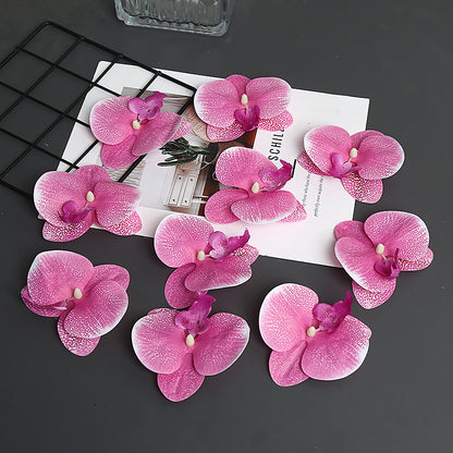 Dekoratives Orchideenblatt für die Wohnkultur展示