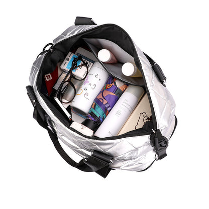 Stilvolle gesteppt Sport-Duffel-Tasche Brehn