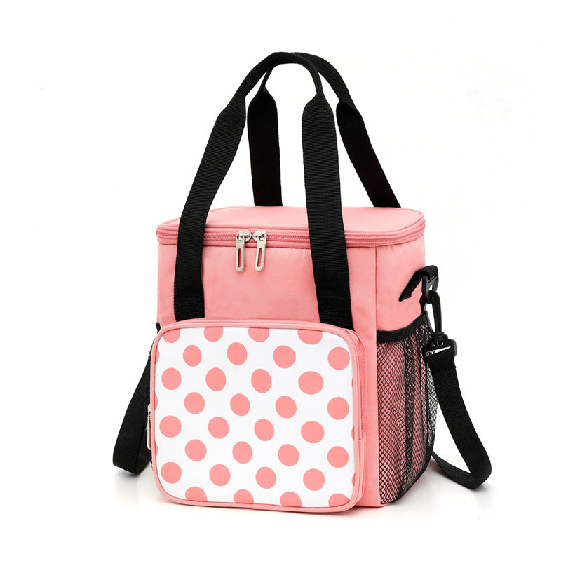 Damen Isolierte Kühltasche mit praktischen Fächern und verstellbarem Schultergurt Brehn