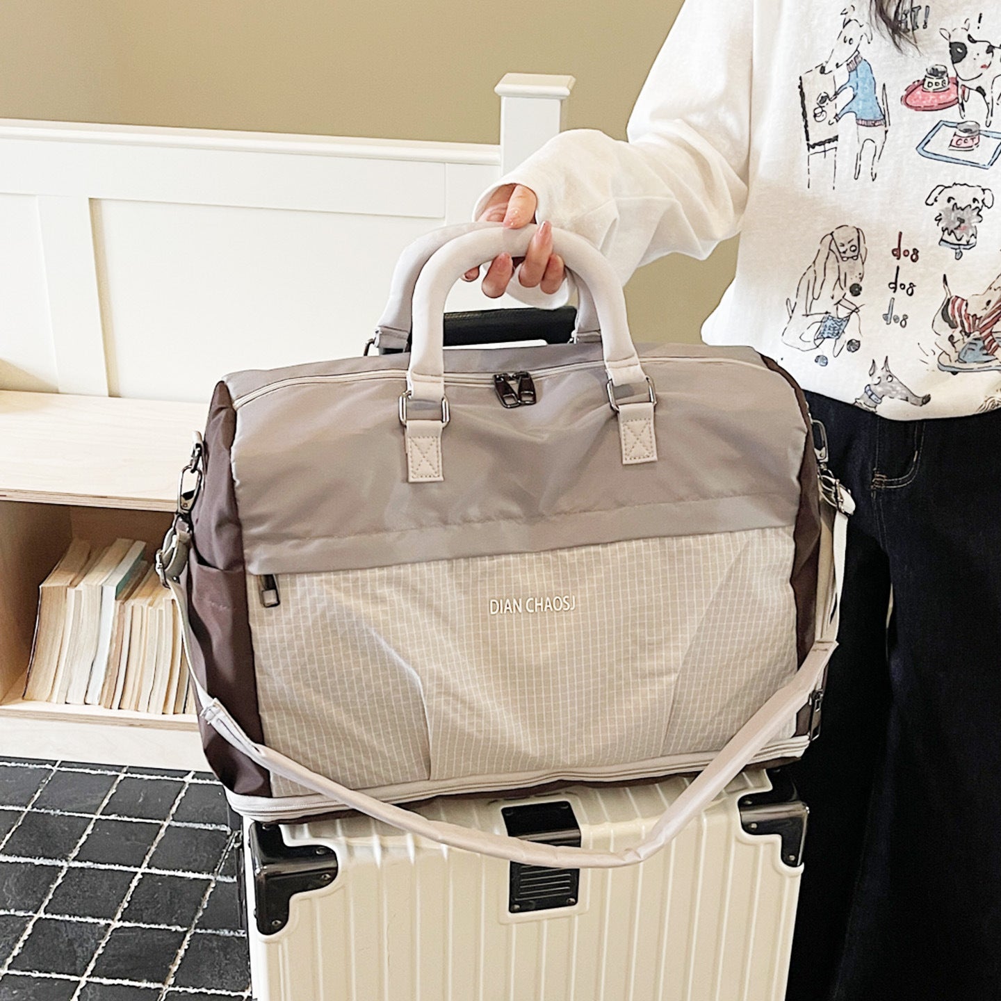 Vielseitige Reise-Sport-Duffle-Tasche Brehn