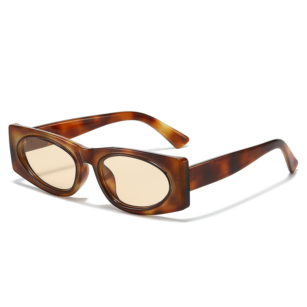 Retro-inspirierte breitrandige Sonnenbrille Brehn