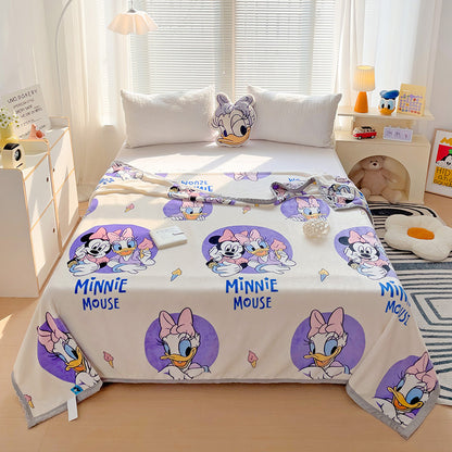 Damen Fleece-Kuscheldecke mit tierischem Motiv Brehn