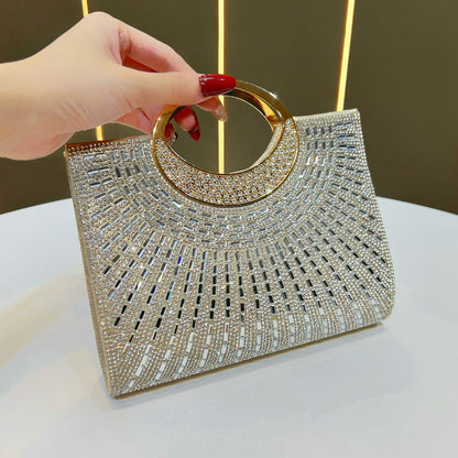 Funkelnde Strass-Abendtasche
