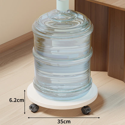 Rollen Holzbottich Dolly mit Schwenkrädern und flachem Plattform