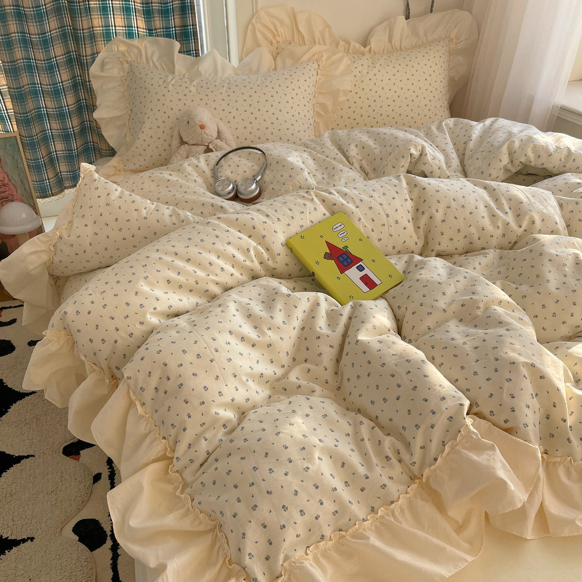 Florales Bettwäsche-Set