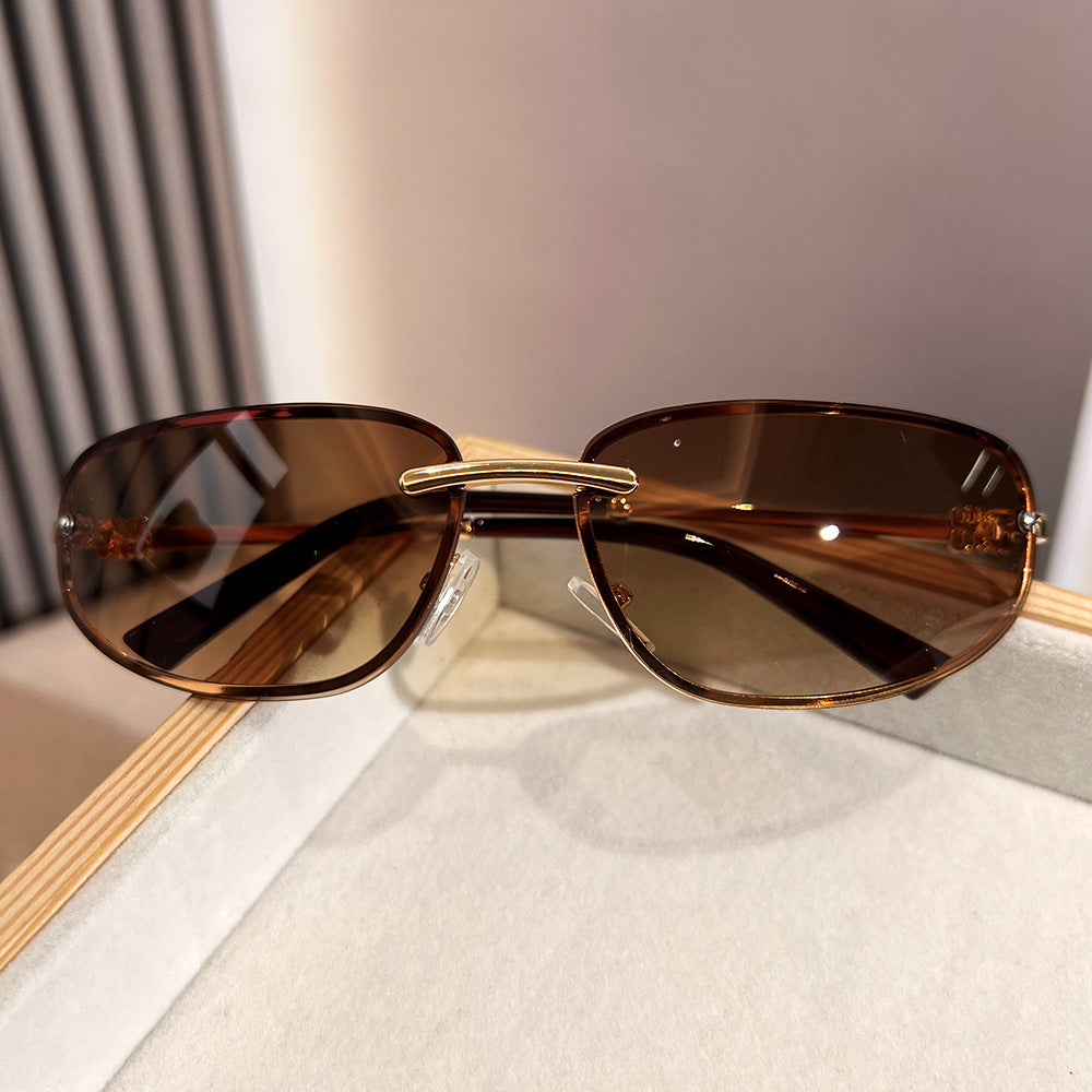 Luxuriöse Vintage-inspirierte Gradient-Sonnenbrille Brehn