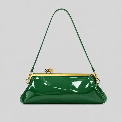 Elegante Lackleder Abendhandtasche