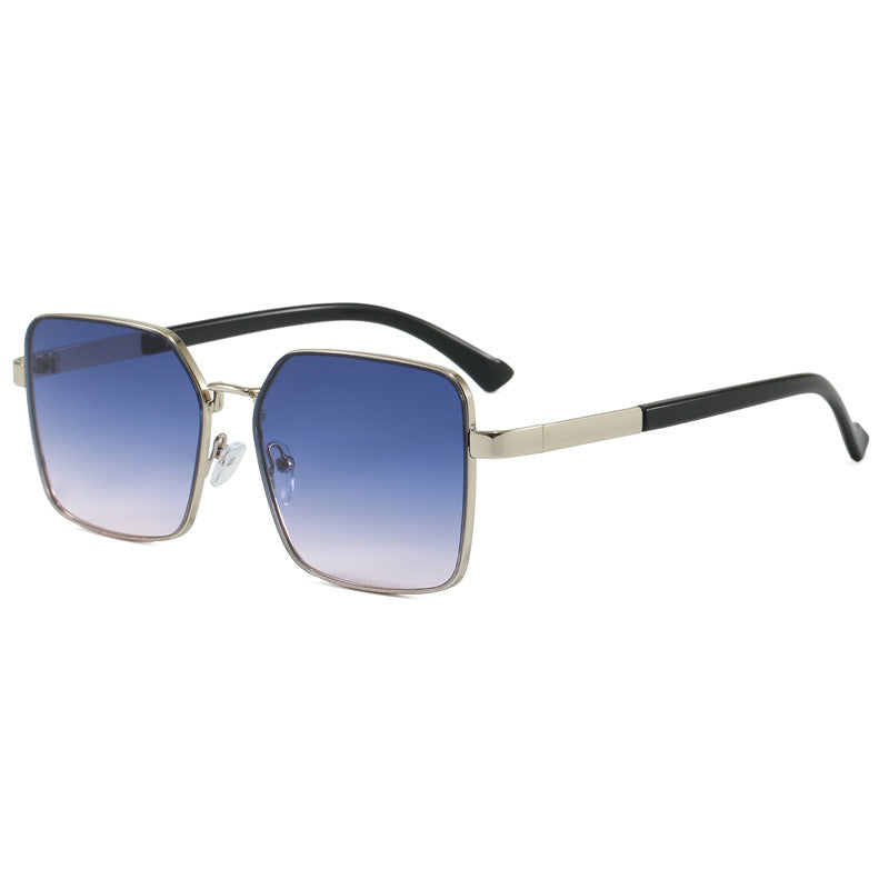 Damen modische Sonnenbrille im quadratischen Design mit gradienten Gläsern Brehn