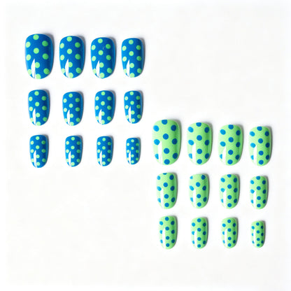 Kreatives Punktmuster Nagelkunst-Kit