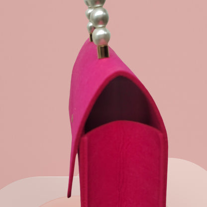 Stylische Perlenhandgriff Brehn Handtasche