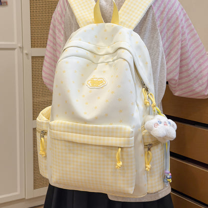 Stylischer Sternen-Print Rucksack Brehn