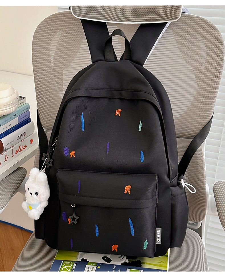 Bestickter leichter Rucksack